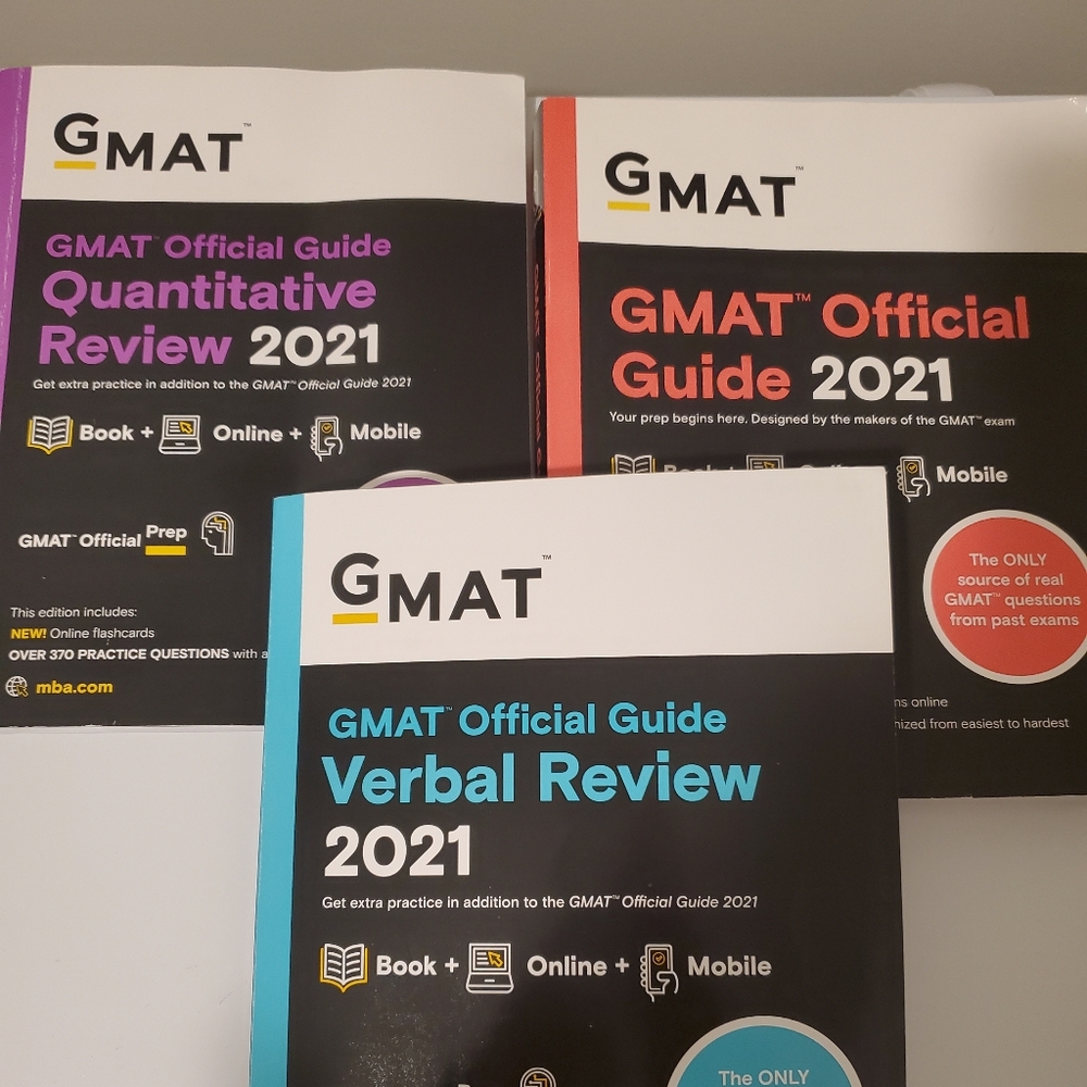 Gmat 2021 bundle (Guide+Verbal+Quantitative)